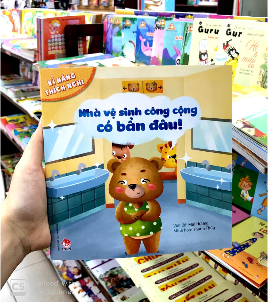 kĩ năng thích nghi - nhà vệ sinh công cộng có bẩn đâu! - Ảnh 8