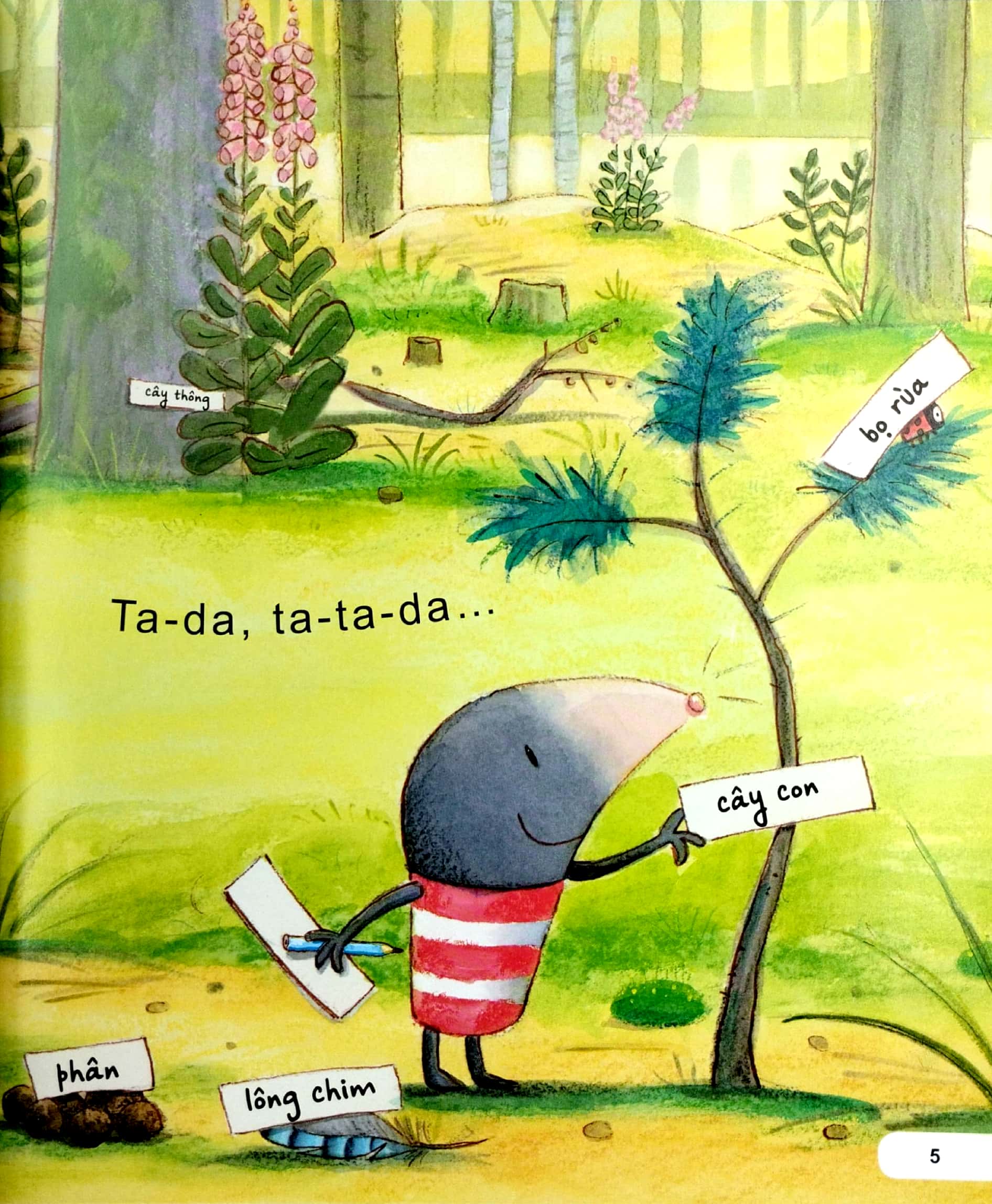 kĩ năng ứng xử với bạn bè - biết cách kết bạn - chuột chũi làm bạn cùng cá sấu - Ảnh 4