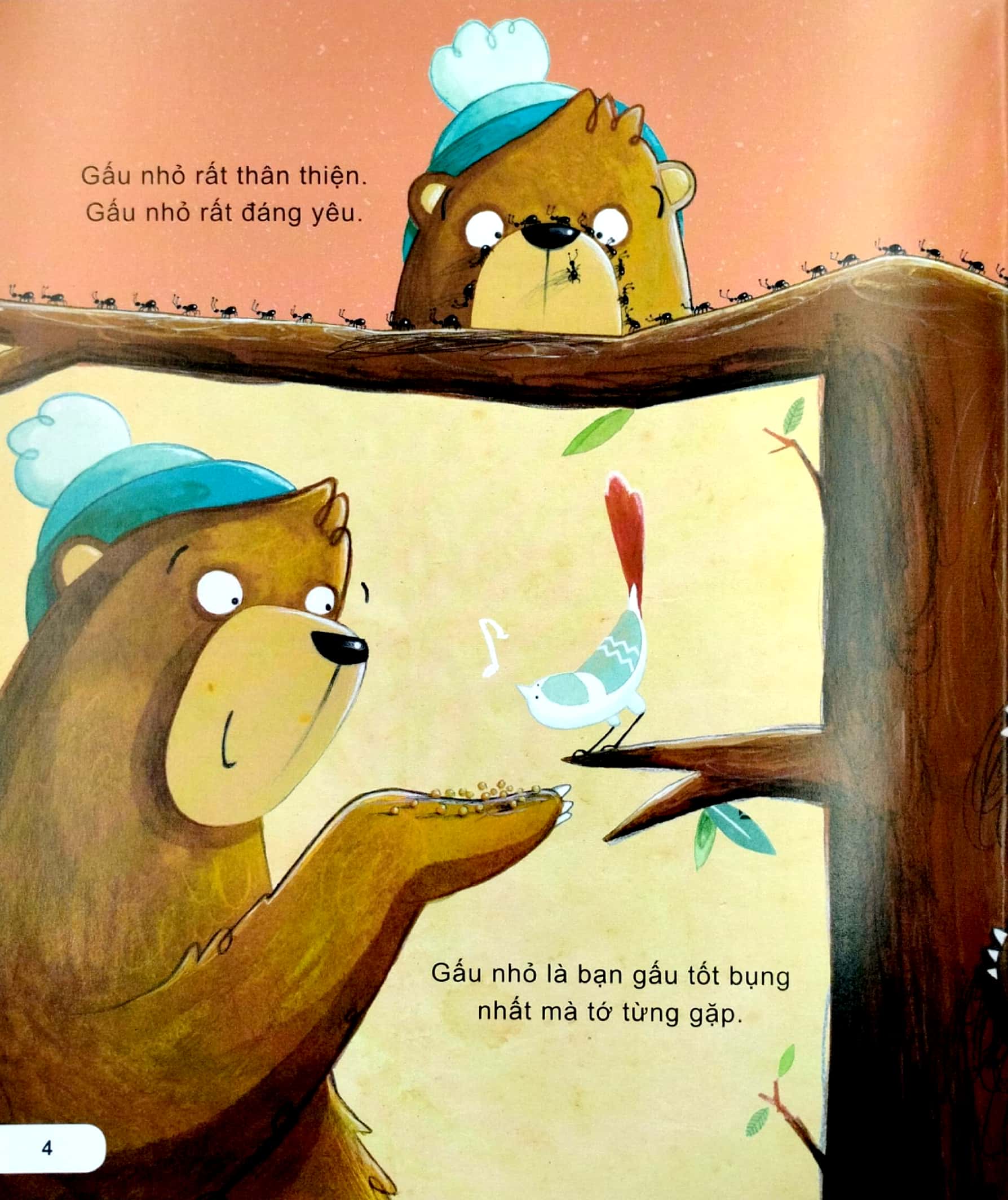 kĩ năng ứng xử với bạn bè - biết chấp nhận khuyết điểm của nhau - gấu nhỏ mông to - Ảnh 3