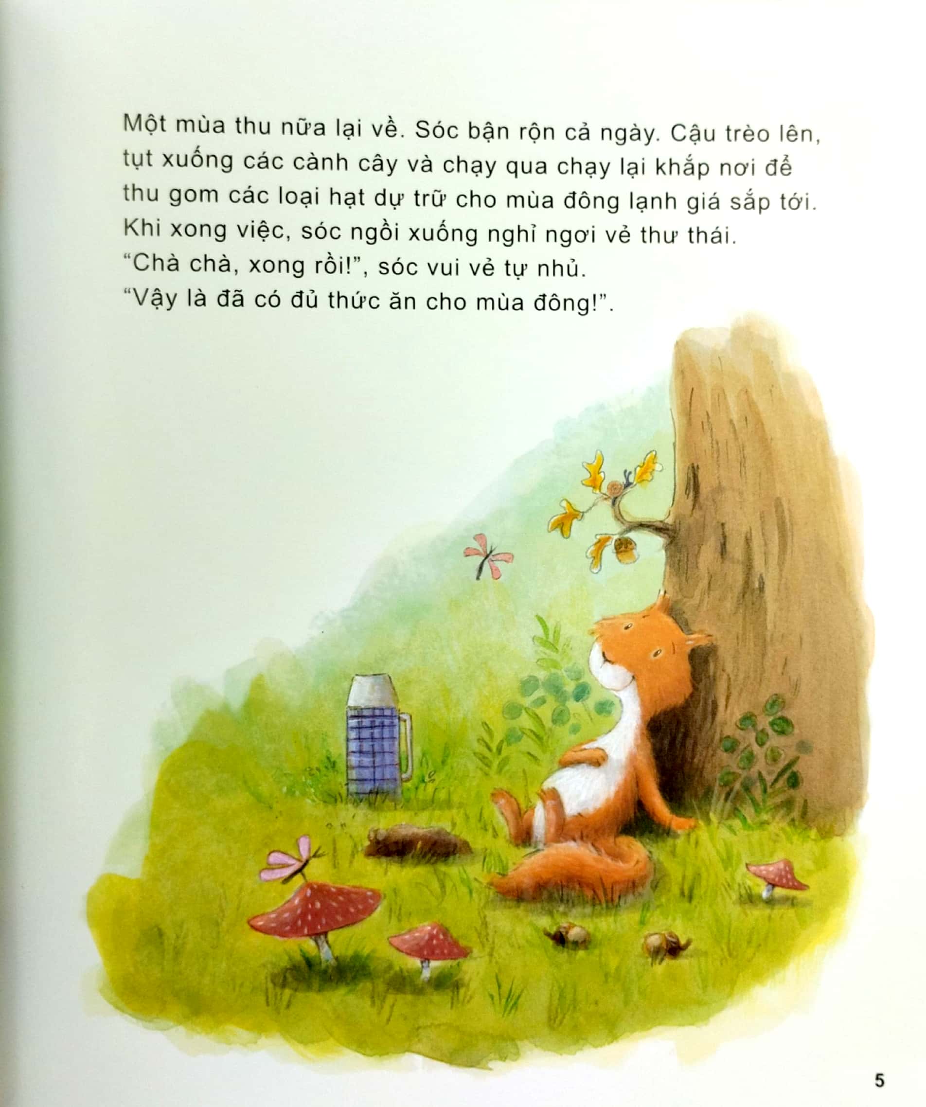 kĩ năng ứng xử với bạn bè - biết hoà nhập - sóc và chim thành bạn - Ảnh 4