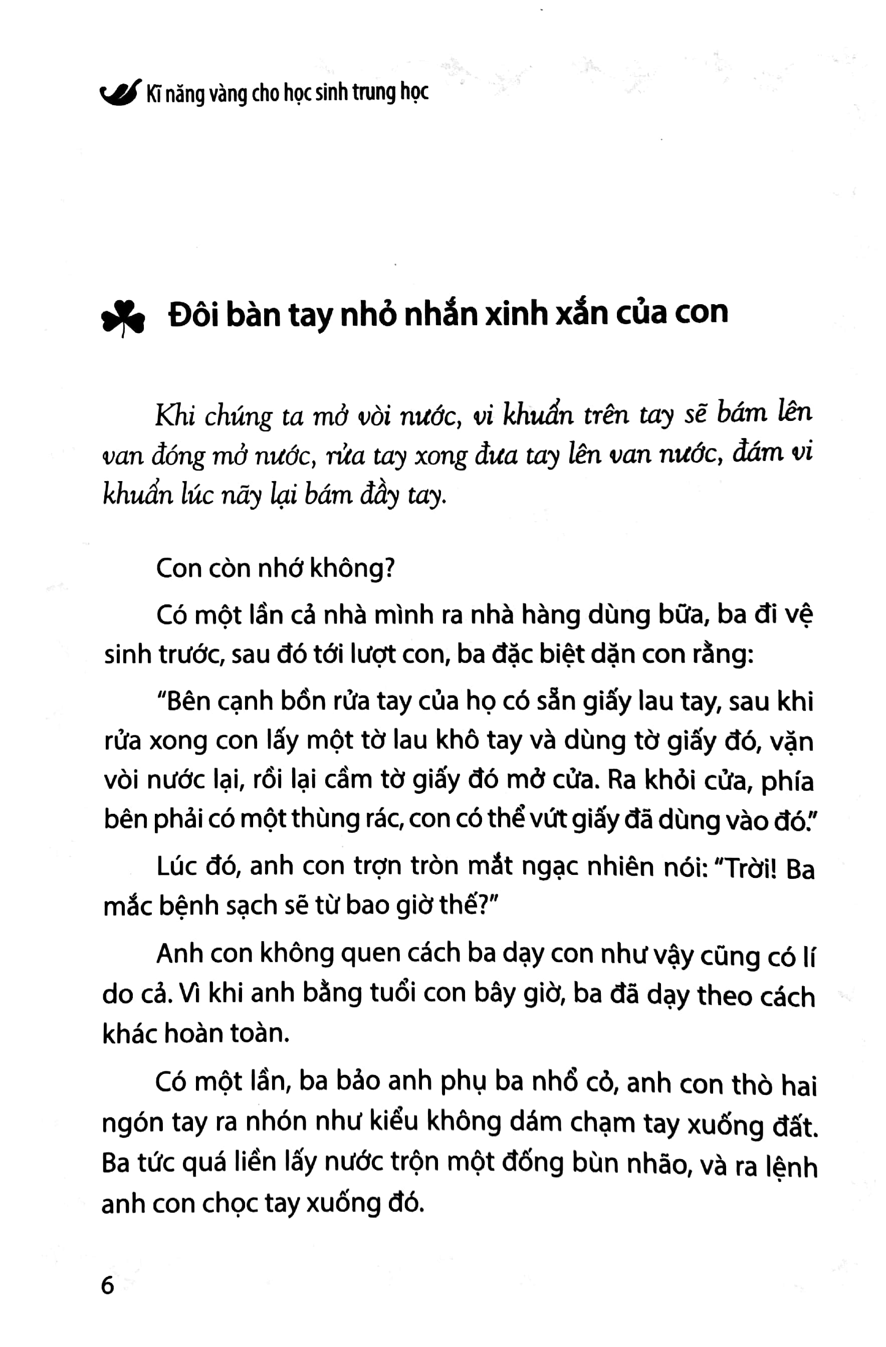 kĩ năng vàng cho học sinh trung học - học cách sống tự lập - Ảnh 5