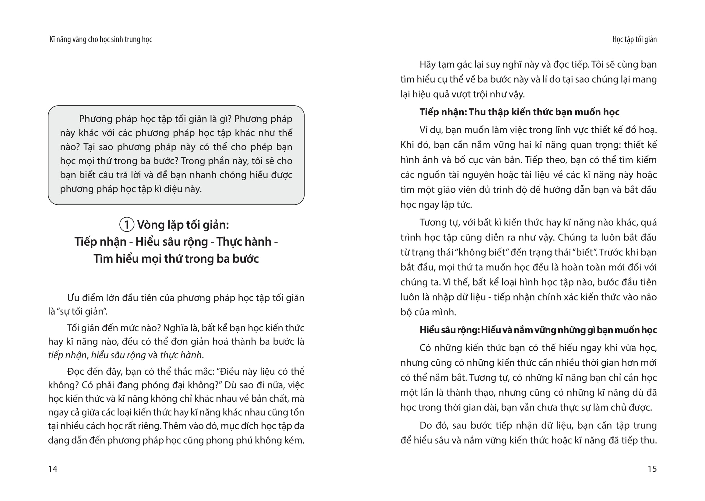kĩ năng vàng cho học sinh trung học - học tập tối giản - Ảnh 5