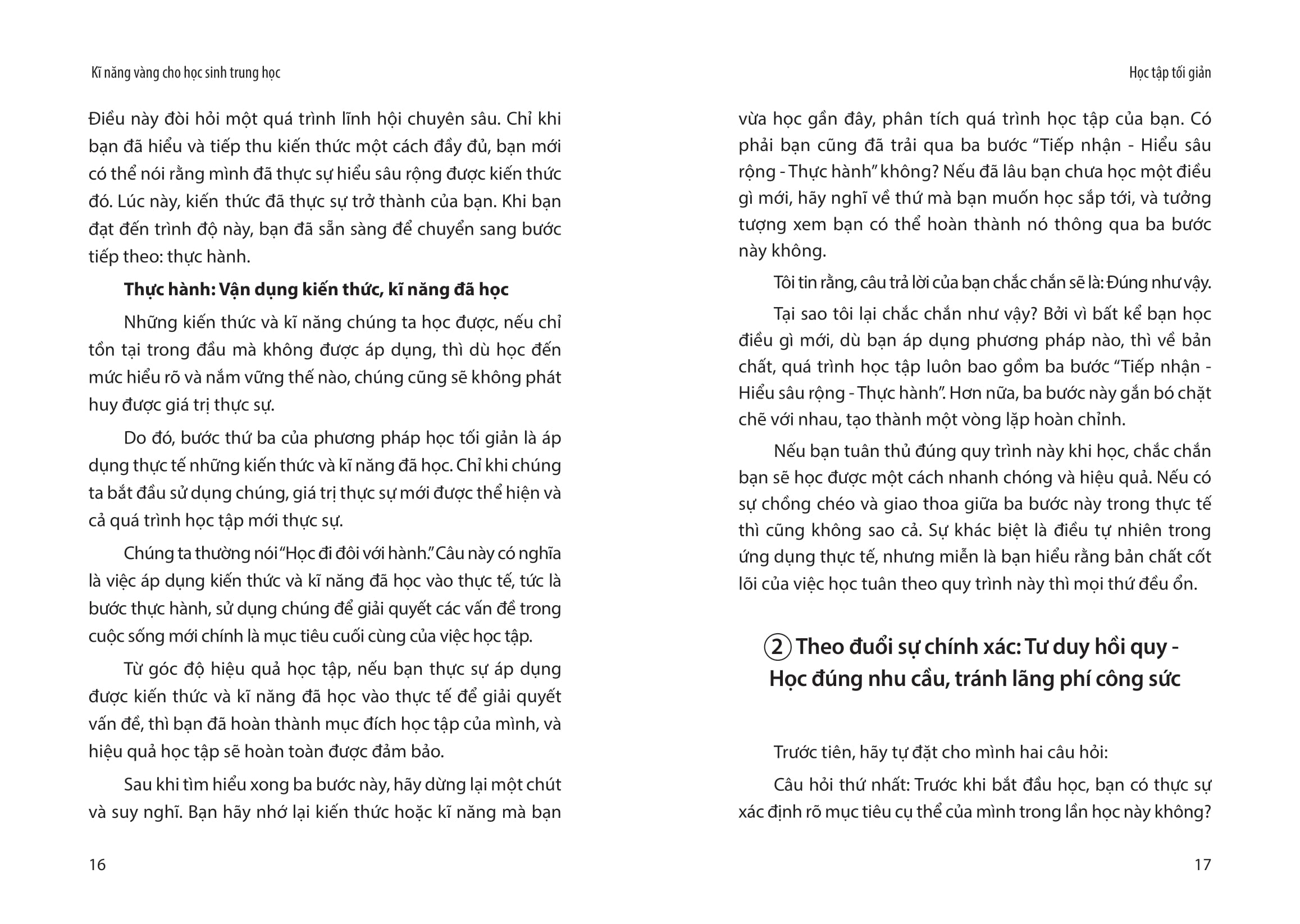 kĩ năng vàng cho học sinh trung học - học tập tối giản - Ảnh 6