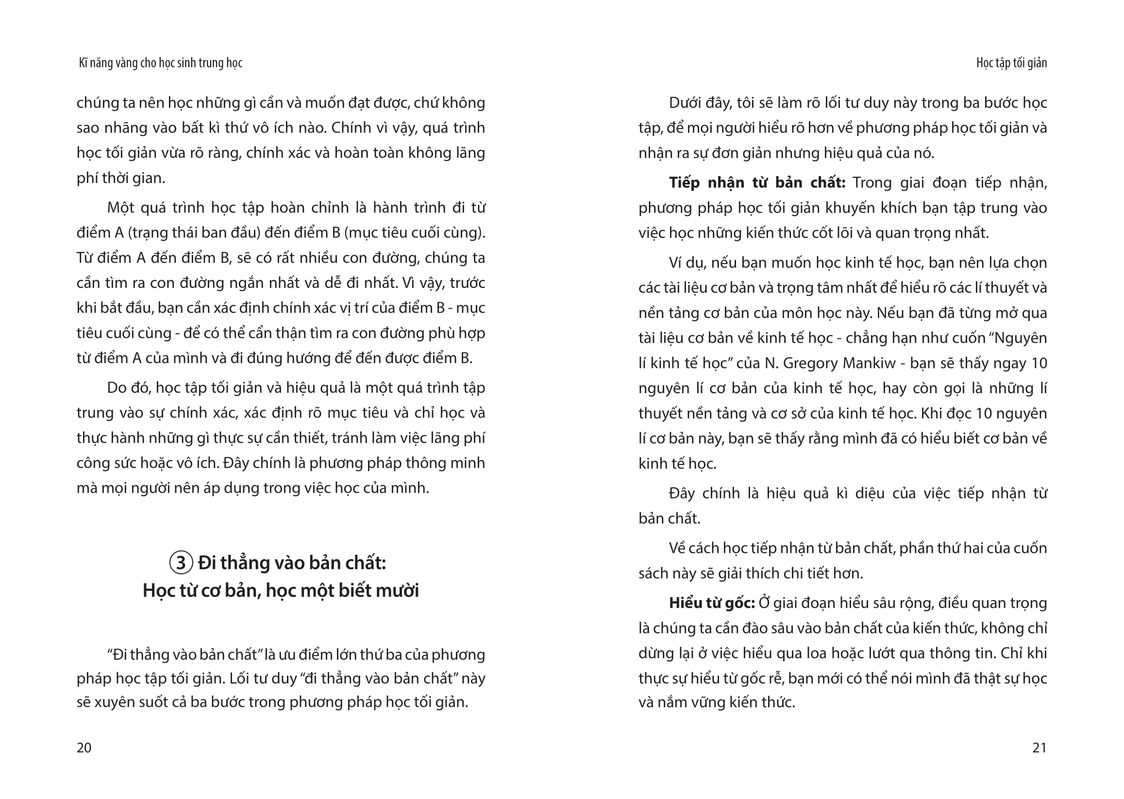 kĩ năng vàng cho học sinh trung học - học tập tối giản - Ảnh 8