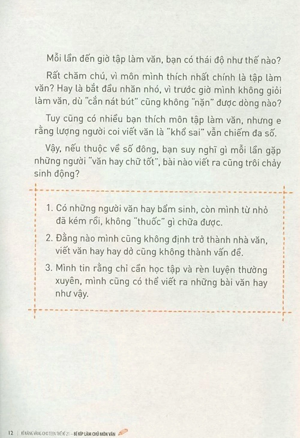 kĩ năng vàng cho teen thế kỉ 21 - bí kíp làm chủ môn văn (tái bản 2024) - Ảnh 7
