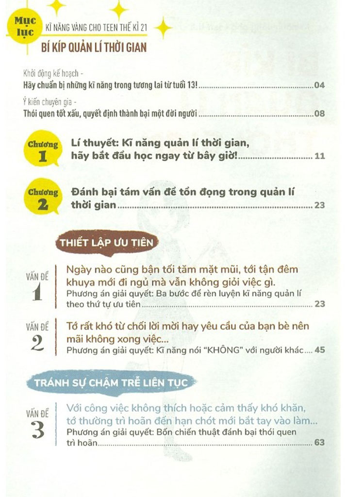 kĩ năng vàng cho teen thế kỉ 21 - bí kíp quản lí thời gian (tái bản 2024) - Ảnh 3