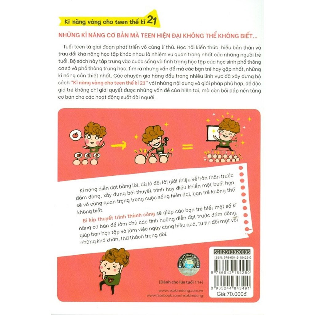 kĩ năng vàng cho teen thế kỉ 21 - bí kíp thuyết trình thành công - Ảnh 9