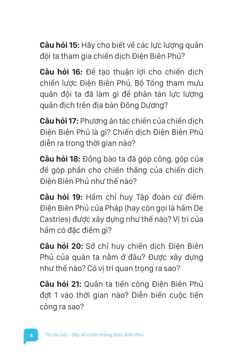 kỉ niệm 70 năm chiến thắng điện biên phủ - 70 câu hỏi-đáp về chiến thắng điện biên phủ - Ảnh 7
