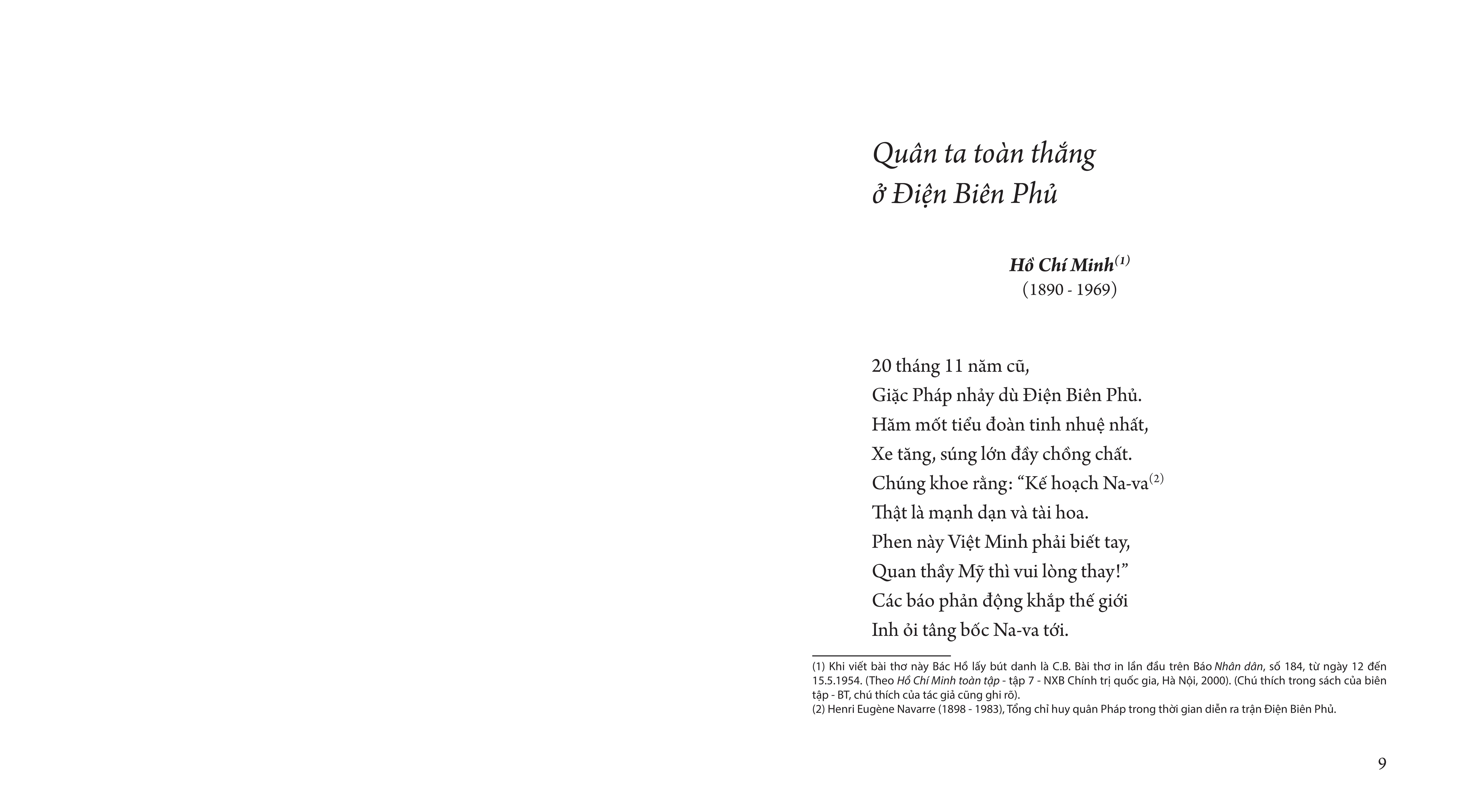 kỉ niệm 70 năm chiến thắng điện biên phủ - điện biên chiến thắng - điện biên thơ (tái bản 2024) - Ảnh 3