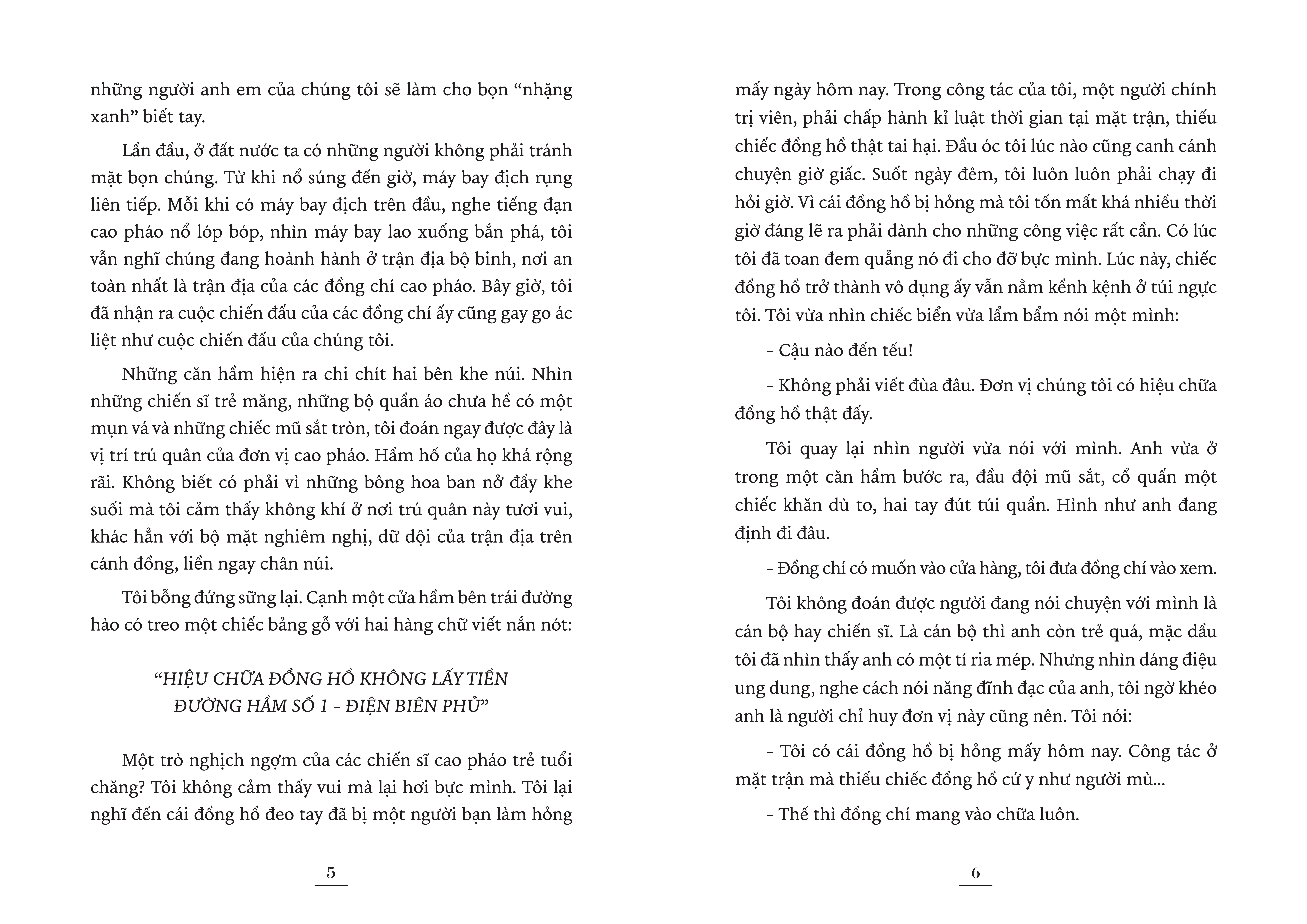 kỉ niệm 70 năm chiến thắng điện biên phủ - người thợ chữa đồng hồ tại đường hầm số 1 - Ảnh 3
