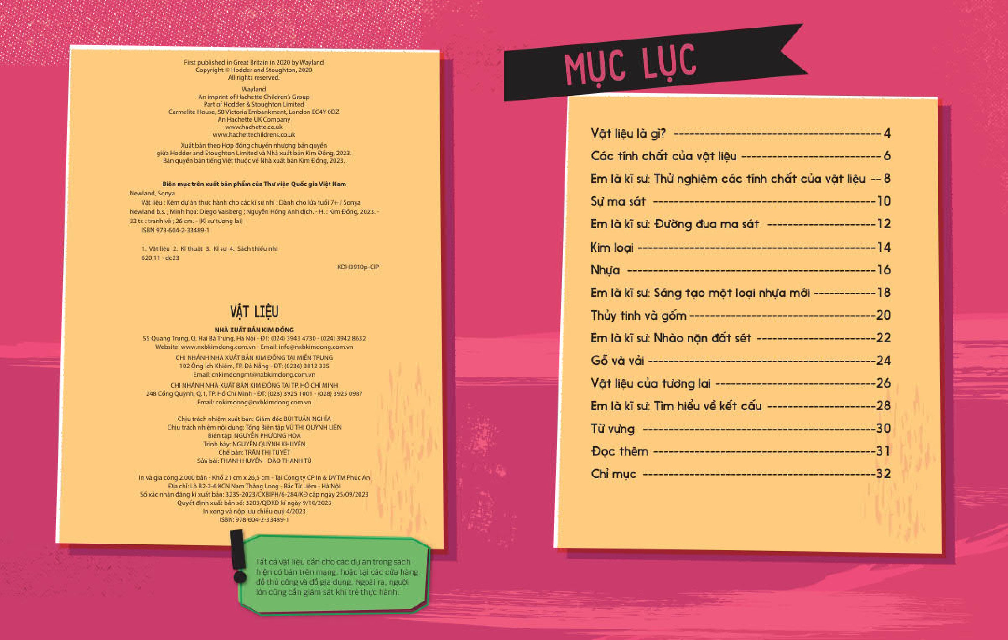 kĩ sư tương lai - stem - vật liệu - Ảnh 3