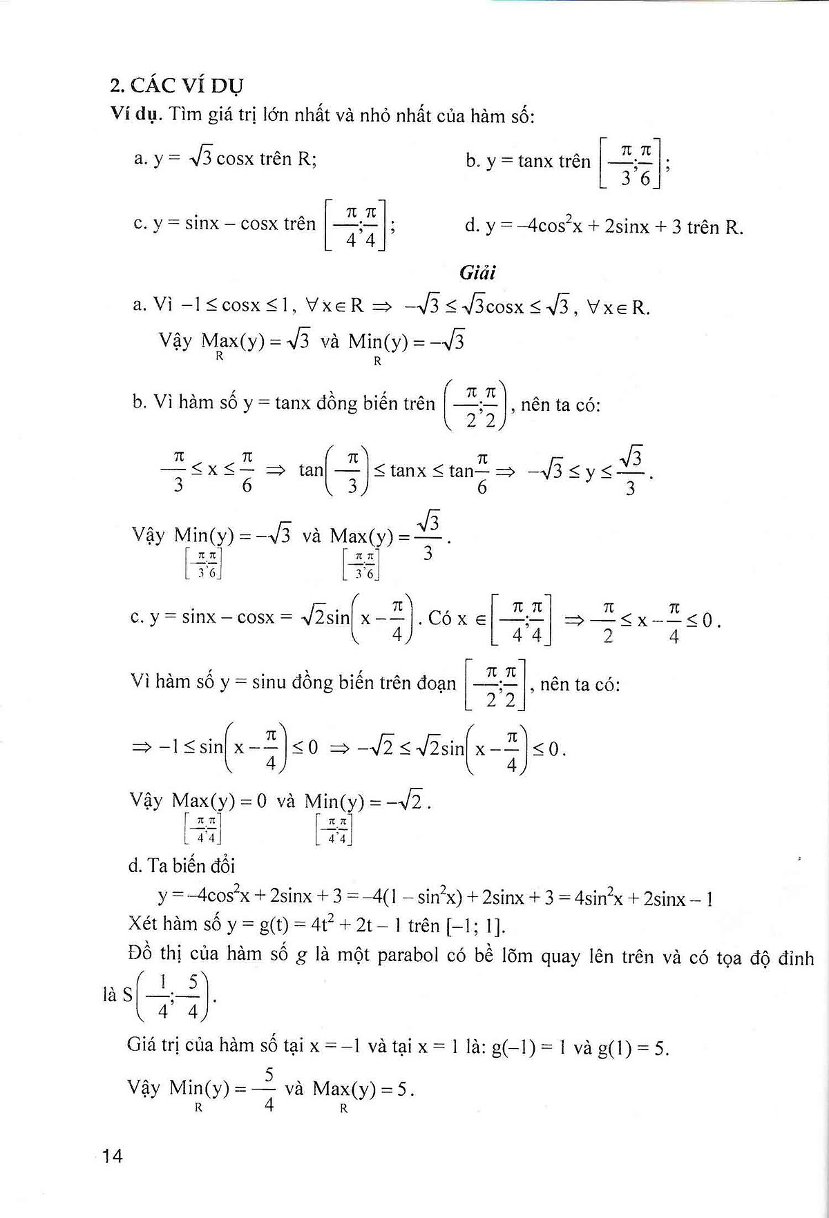 kĩ thuật giải nhanh bài toán hay và khó đại số 11 (dùng chung cho các bộ sgk hiện hành) - Ảnh 11