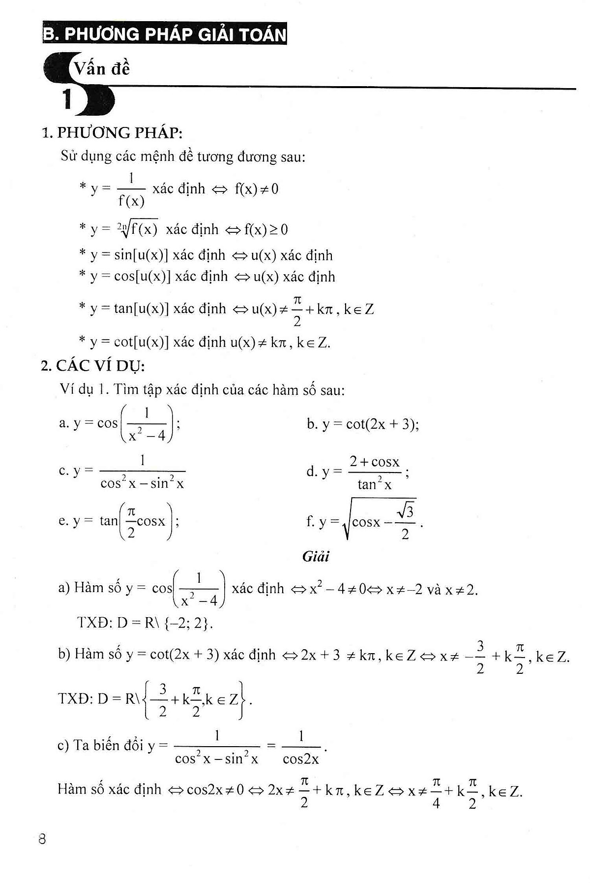 kĩ thuật giải nhanh bài toán hay và khó đại số 11 (dùng chung cho các bộ sgk hiện hành) - Ảnh 7
