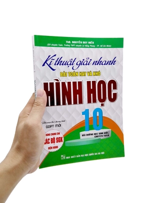 kĩ thuật giải nhanh bài toán hay và khó hình học 10 (biên soạn theo chương trình gdptt mới) (dùng chung cho các bộ sgk hiện hành) - Ảnh 7