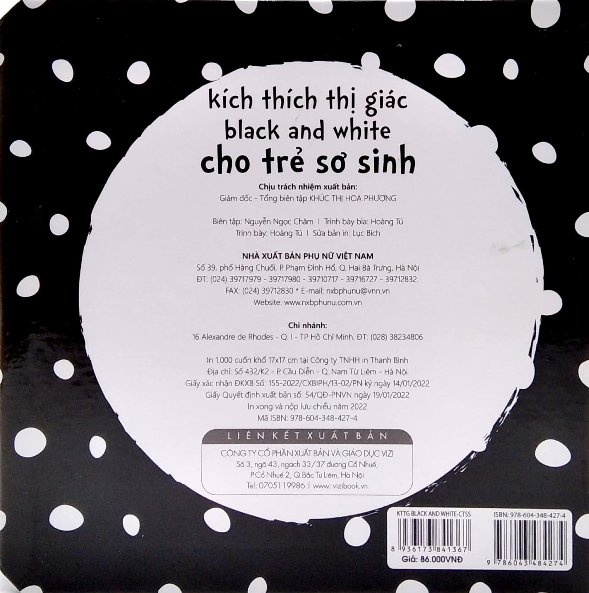 kích thích thị giác black and white cho trẻ sơ sinh - Ảnh 6