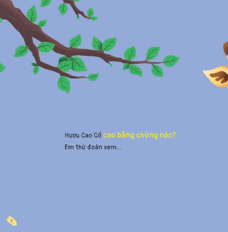 kích thích trí tưởng tượng cho bé - hươu cao cổ cao bằng chừng nào? - Ảnh 3