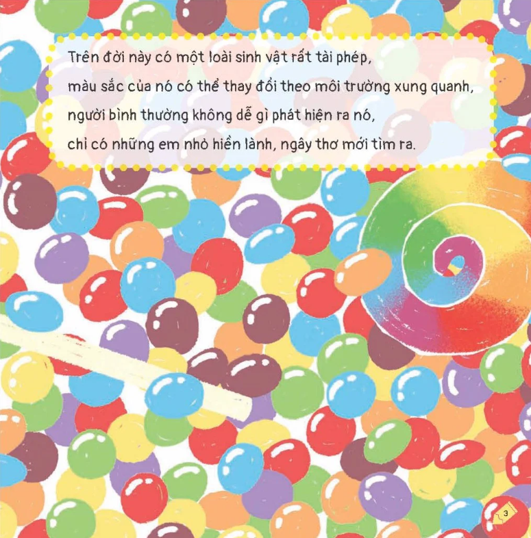 kích thích trí tưởng tượng cho bé - tắc kè đổi màu, cậu ở đâu? - Ảnh 4