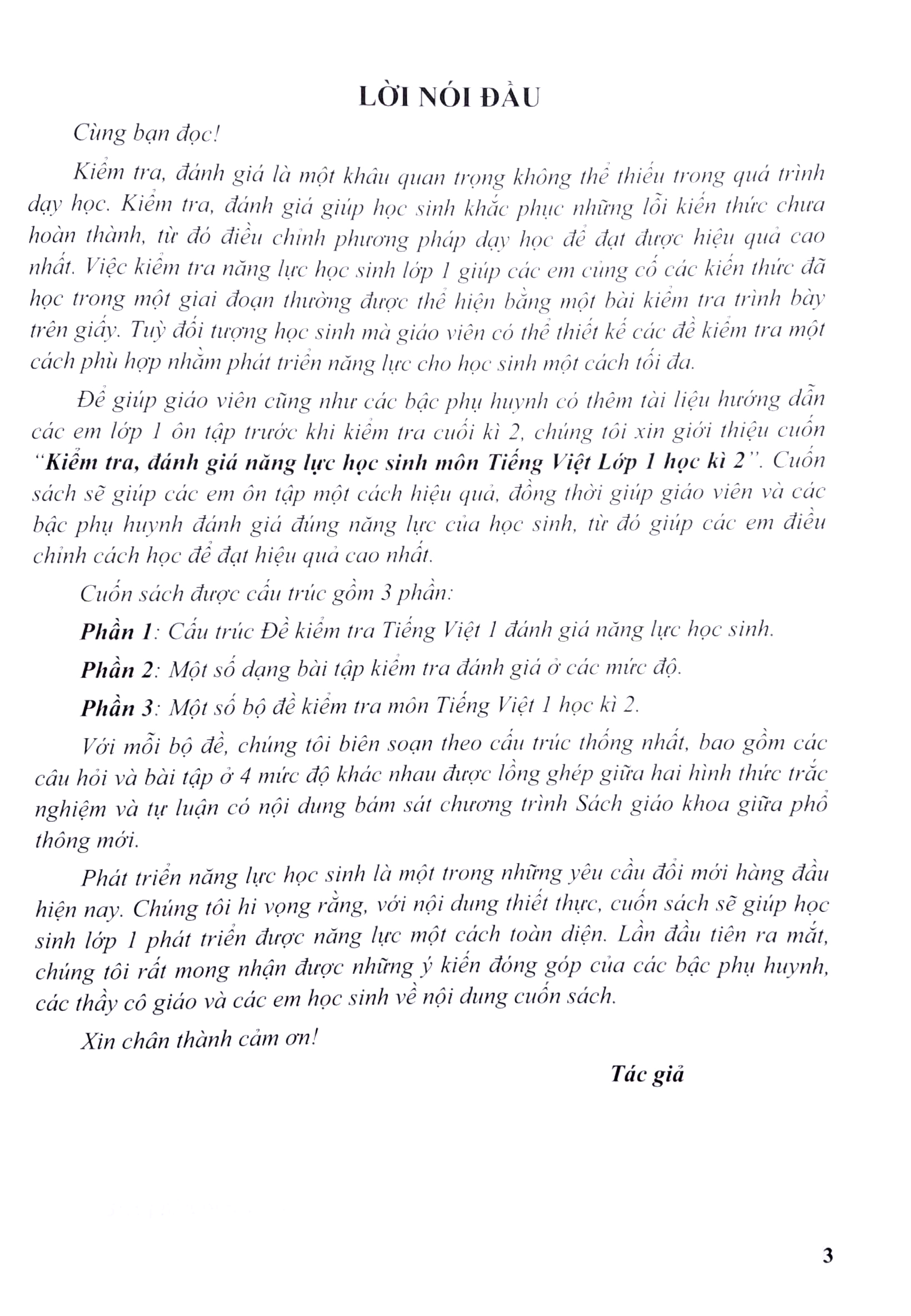 kiểm tra, đánh giá năng lực học sinh lớp 1 - môn tiếng việt - học kì 2 - Ảnh 4
