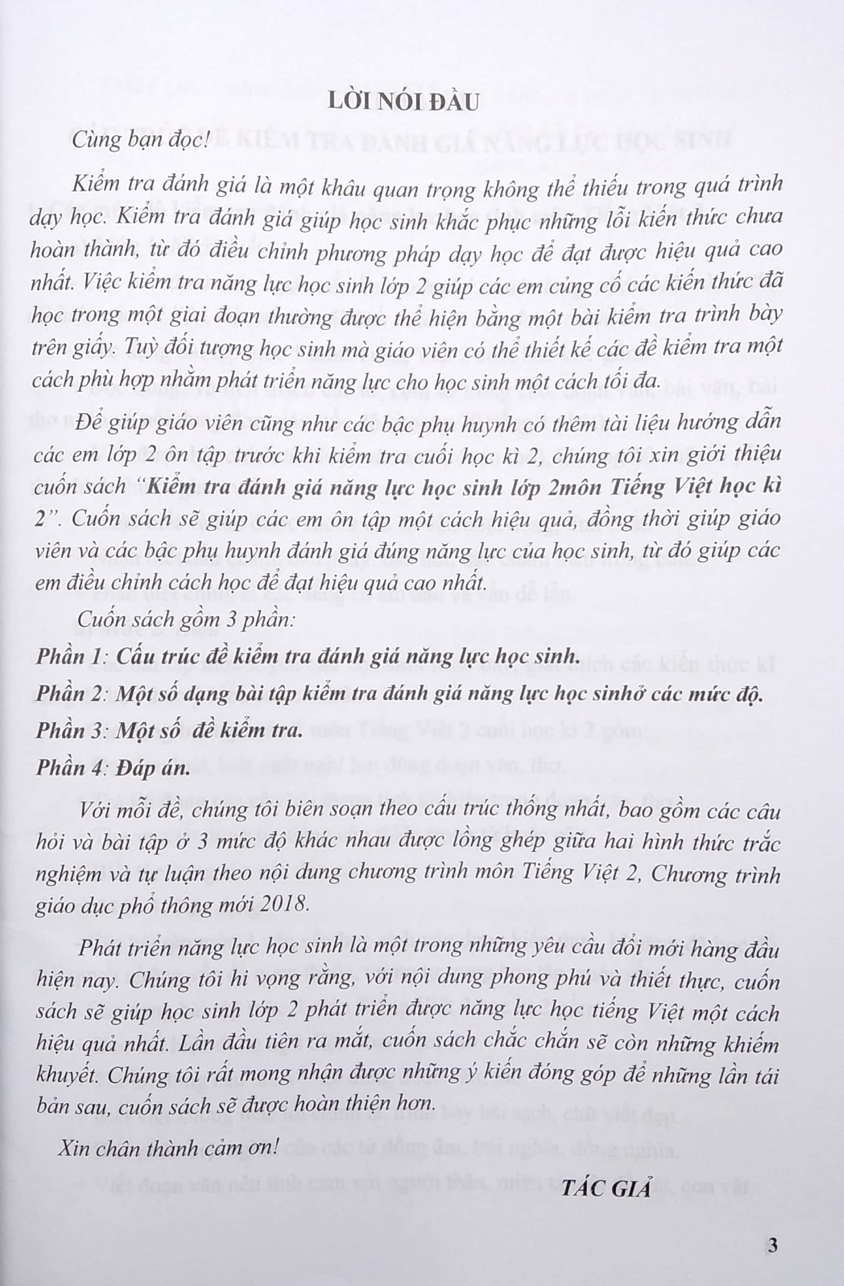 kiểm tra, đánh giá năng lực học sinh lớp 2 - môn tiếng việt - học kì 2 - Ảnh 4