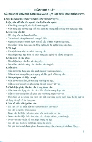 kiểm tra, đánh giá năng lực học sinh lớp 5 - môn tiếng việt 5 - học kì 1 - Ảnh 6