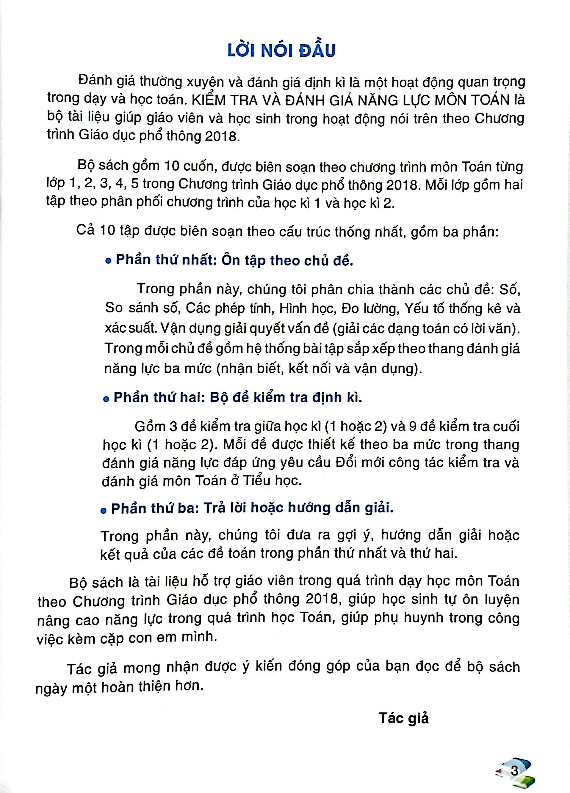 kiểm tra và đánh giá năng lực toán 3 - học kỳ 1 (biên soạn theo chương trình gdpt 2018) - Ảnh 3