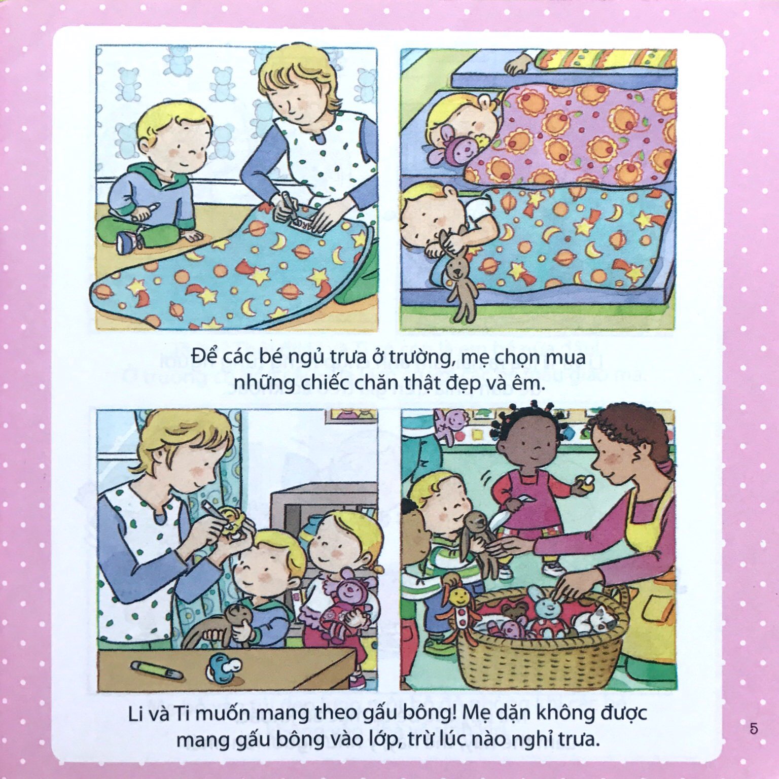 kiến thức bé thơ - bé đi mẫu giáo - Ảnh 3