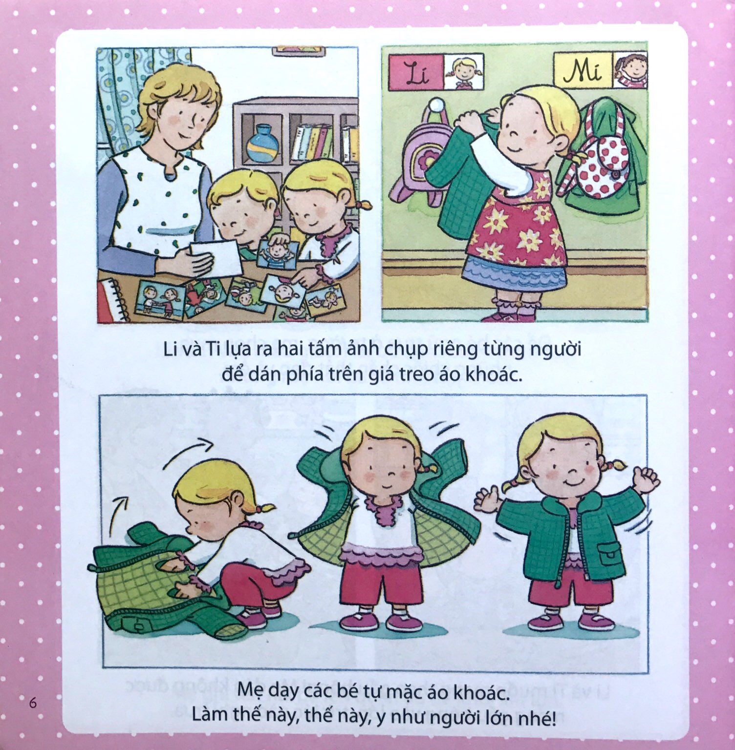 kiến thức bé thơ - bé đi mẫu giáo - Ảnh 4