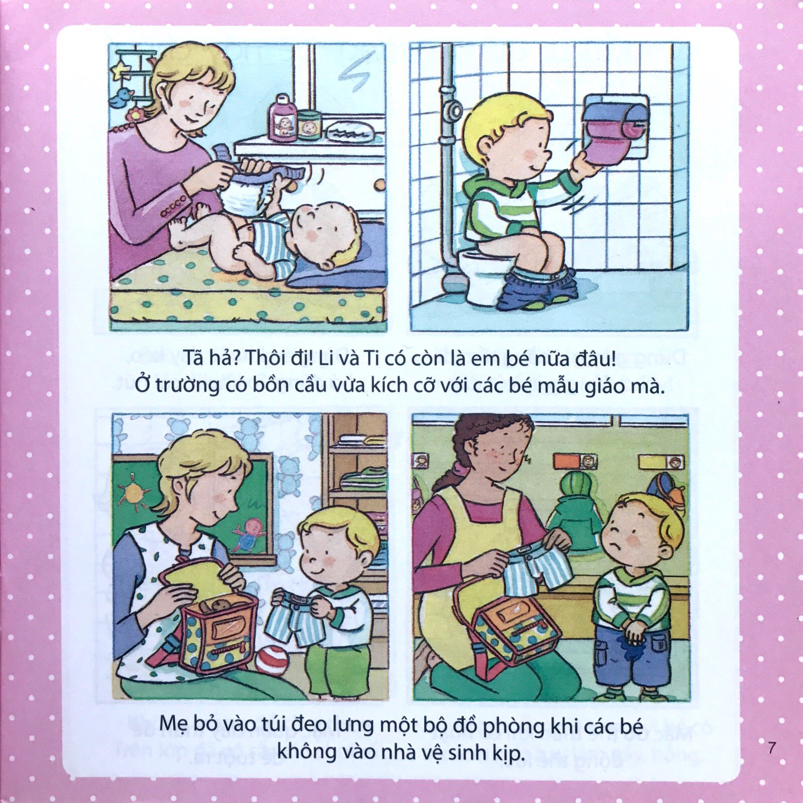 kiến thức bé thơ - bé đi mẫu giáo - Ảnh 5