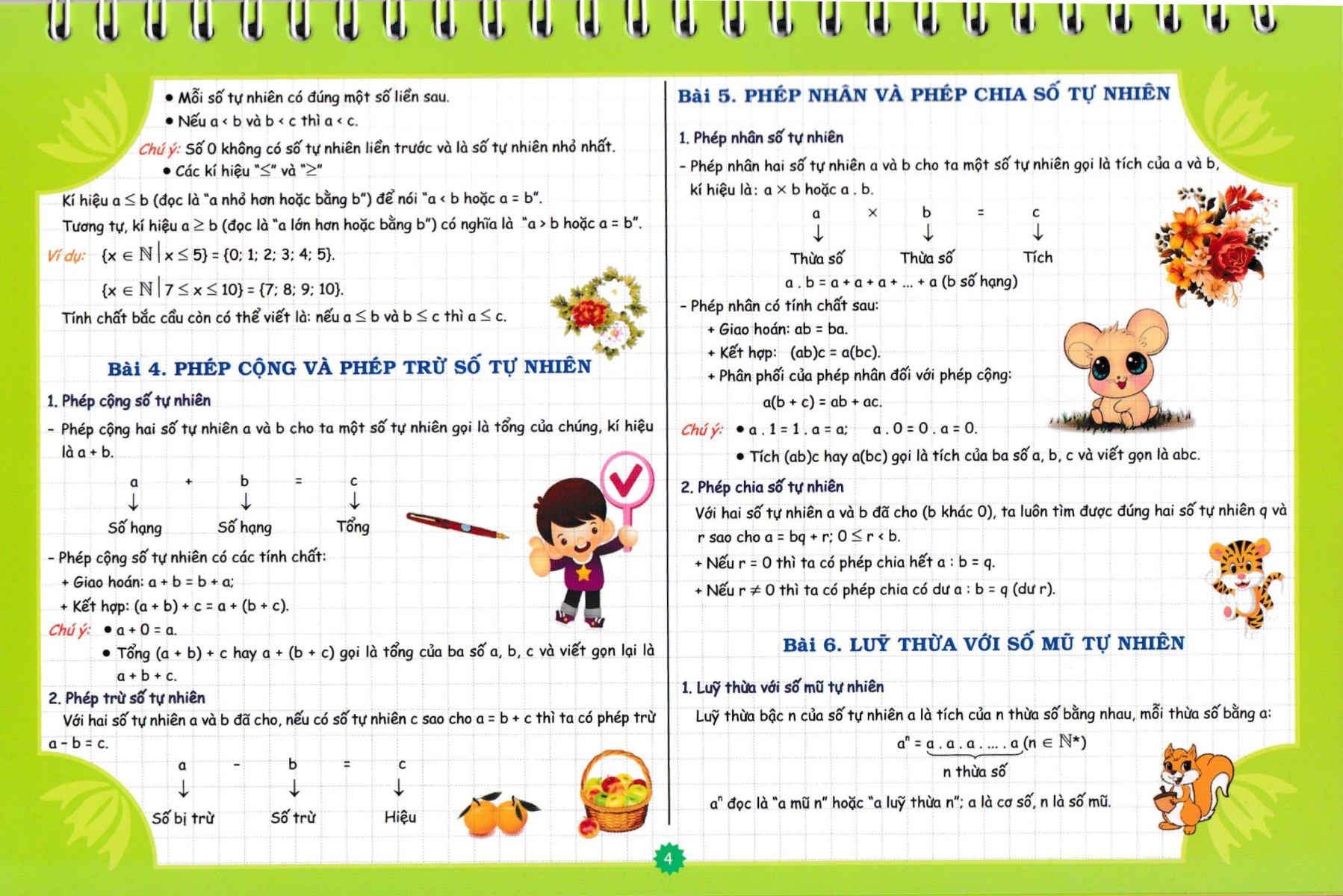 Kiến Thức Cần Nhớ Môn Toán 6 - Ảnh 5