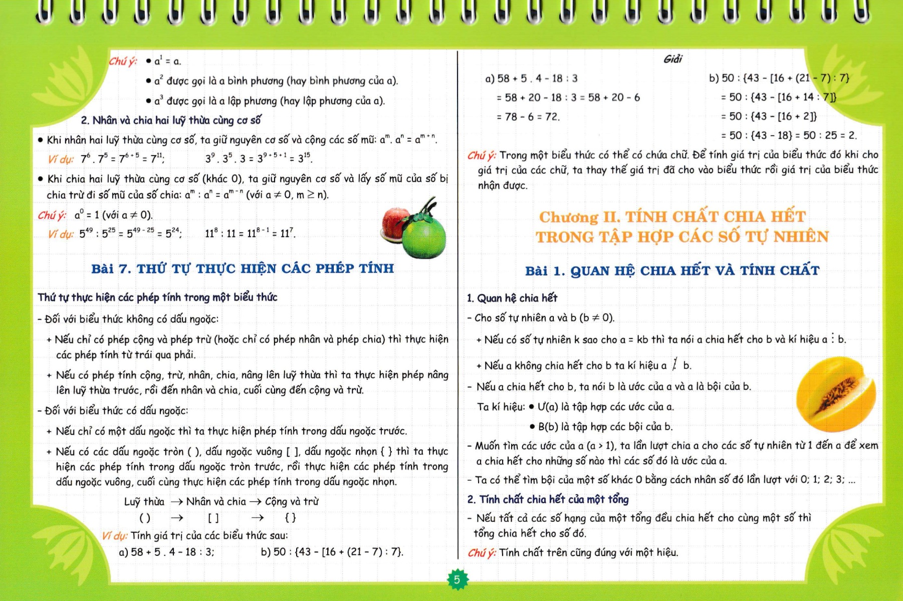 Kiến Thức Cần Nhớ Môn Toán 6 - Ảnh 6