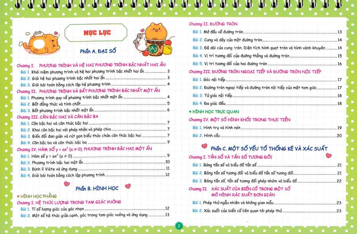 Kiến Thức Cần Nhớ Môn Toán 9 - Ảnh 3