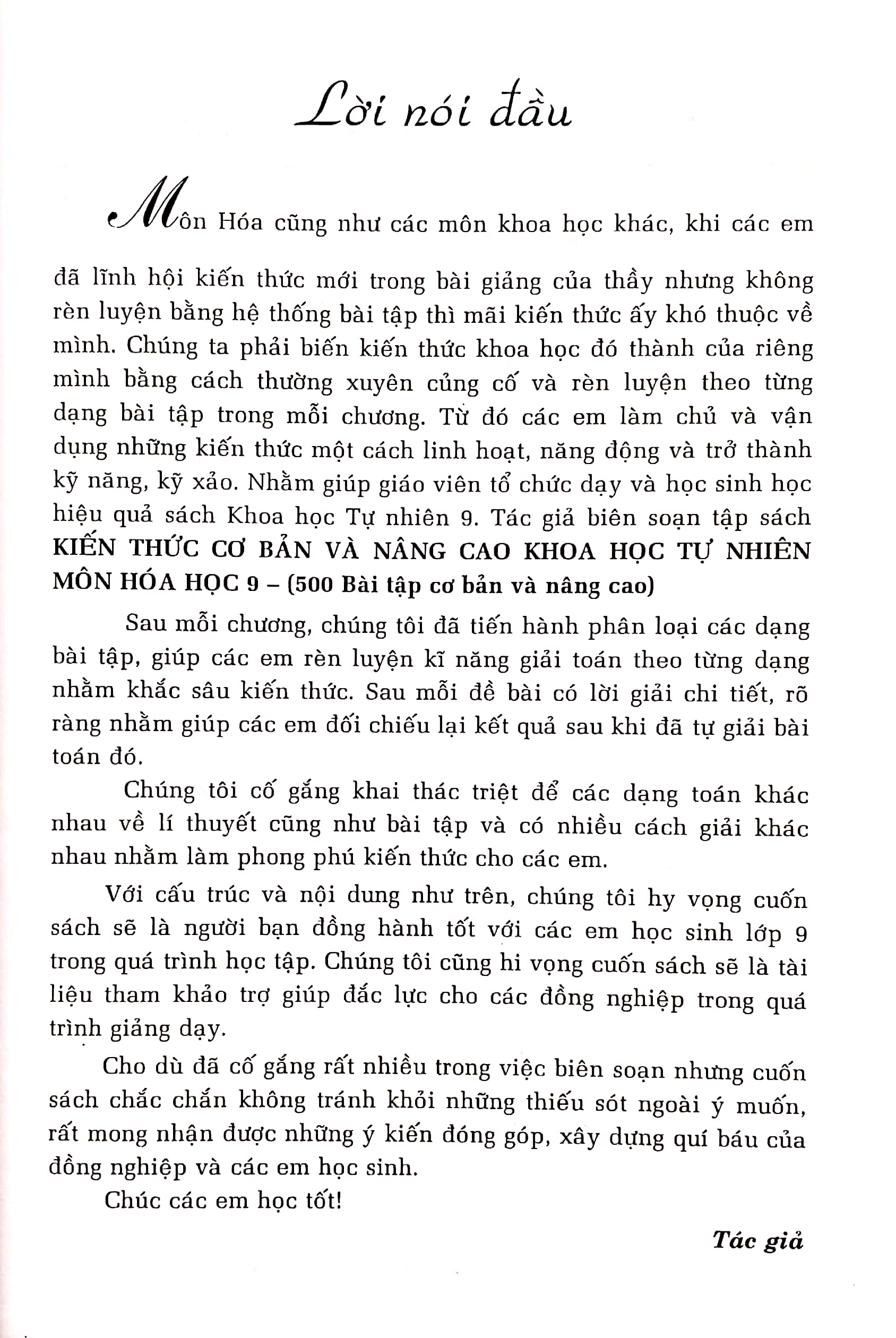 kiến thức cơ bản và nâng cao khoa học tự nhiên môn hóa học 9 (theo chương trình giáo dục phổ thông mới - dùng chung cho các bộ sgk hiện hành) - Ảnh 5