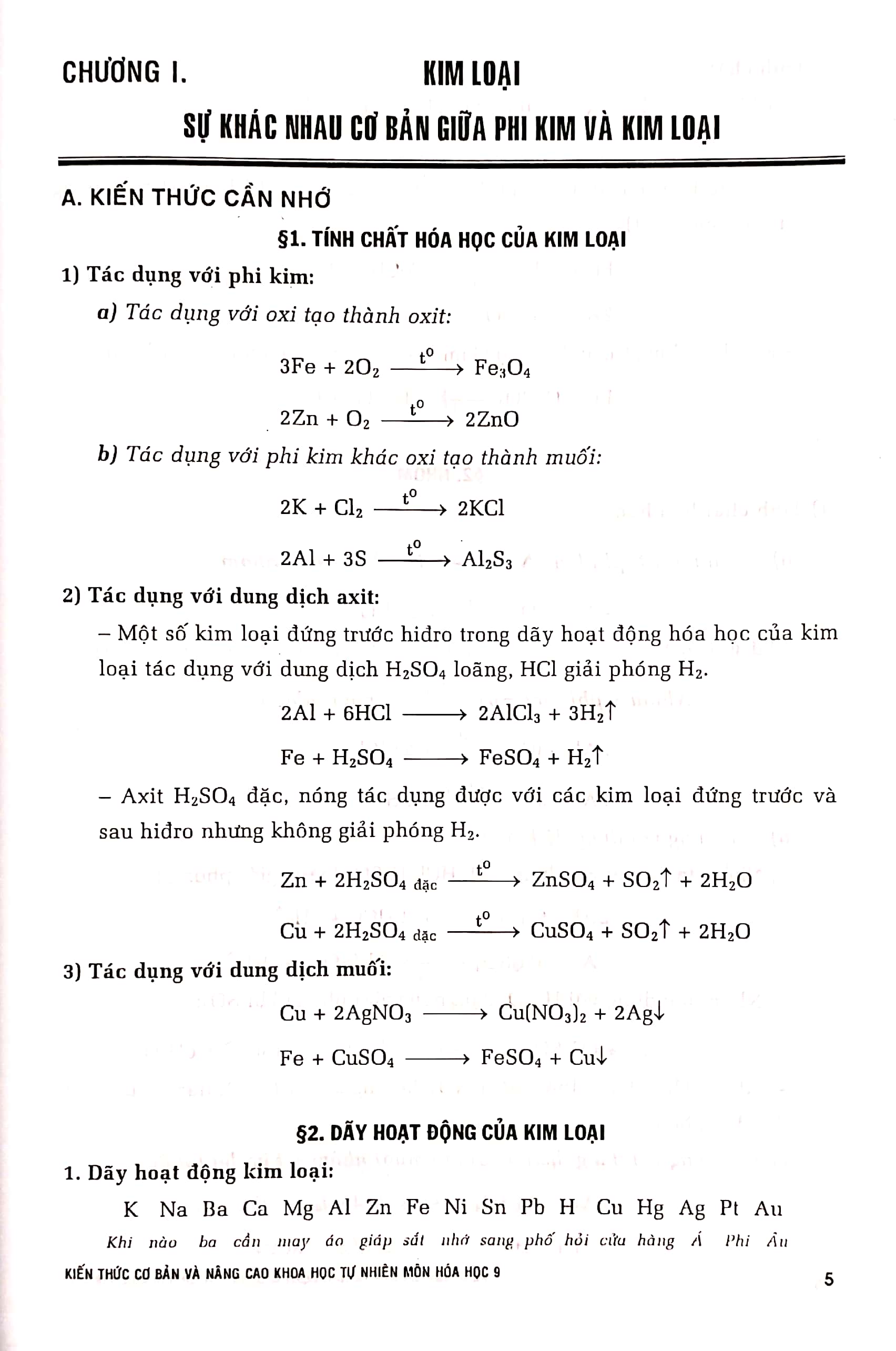kiến thức cơ bản và nâng cao khoa học tự nhiên môn hóa học 9 (theo chương trình giáo dục phổ thông mới - dùng chung cho các bộ sgk hiện hành) - Ảnh 6