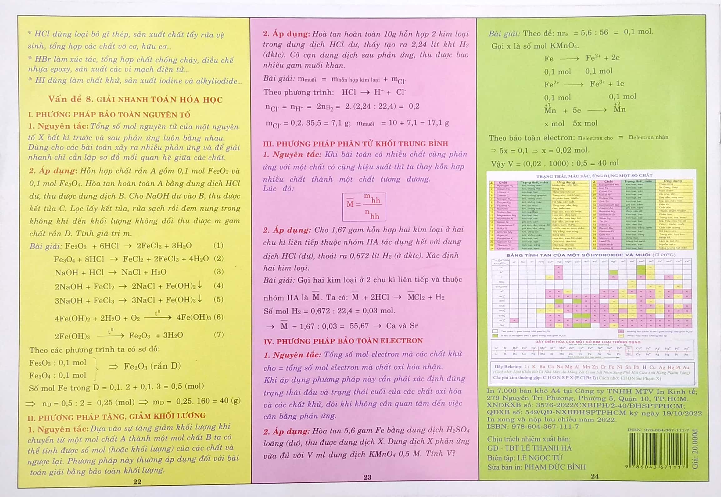 kiến thức trọng tâm hóa học 10 (theo chương trình gd phổ thông mới) - Ảnh 6
