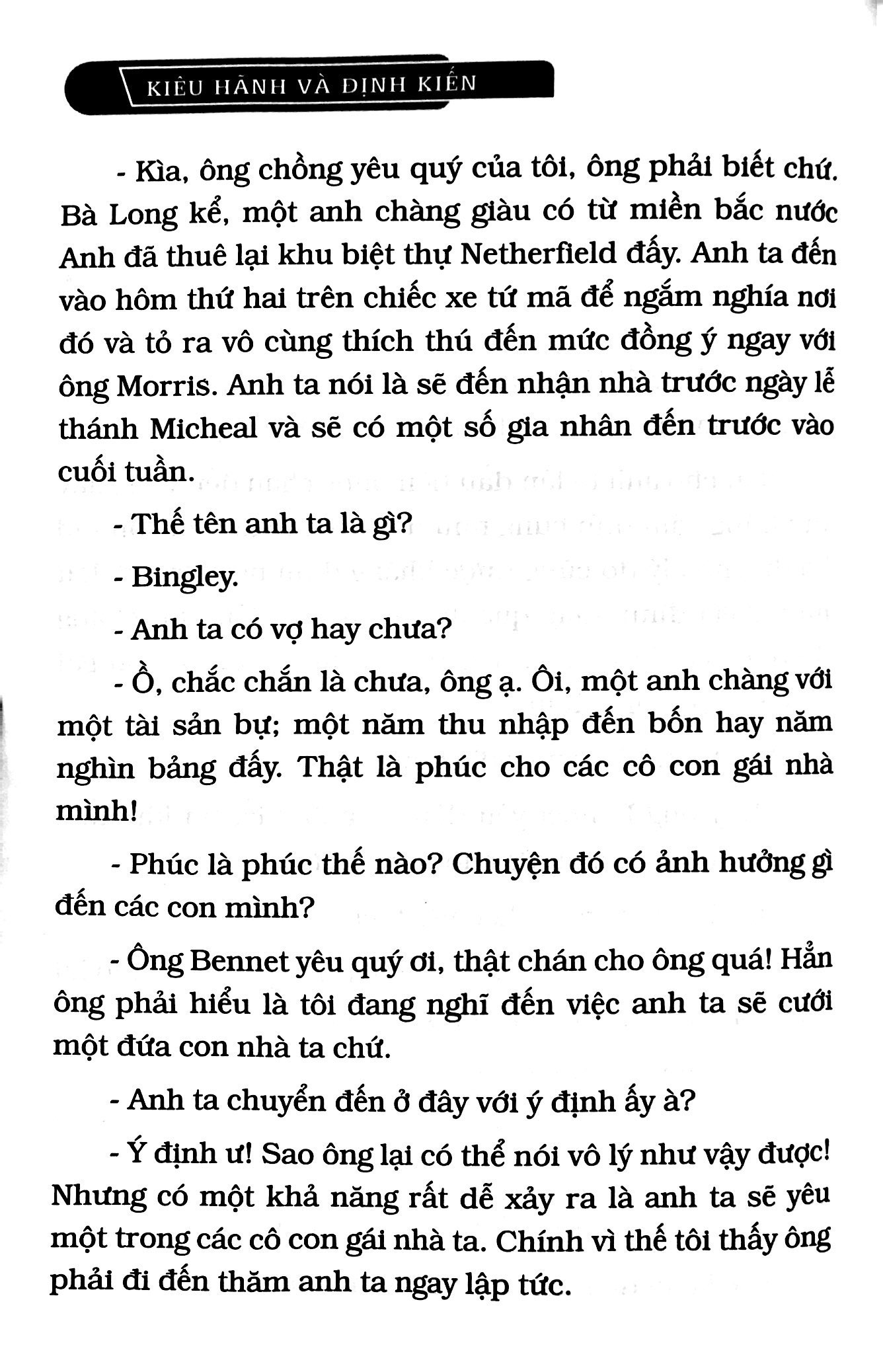 kiêu hãnh và định kiến - bìa cứng (tái bản 2024) - Ảnh 4