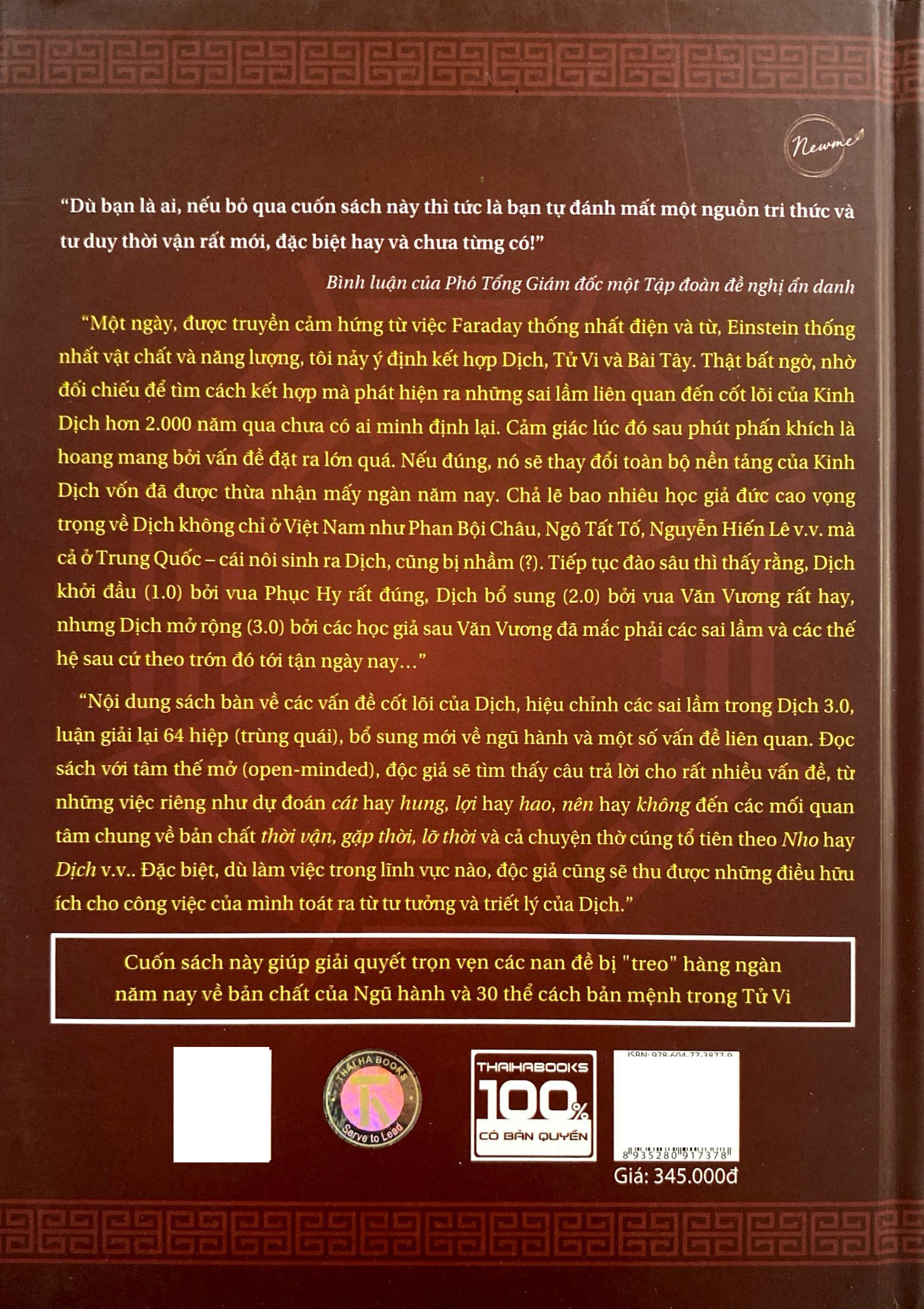 kinh dịch 4.0 - nhận thức lại dịch - luận giải-ứng dụng - cải thiện thời vận - Ảnh 9