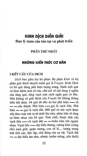 kinh dịch diễn giải - ðạo lý mưu cầu tồn tại và phát triển - Ảnh 4