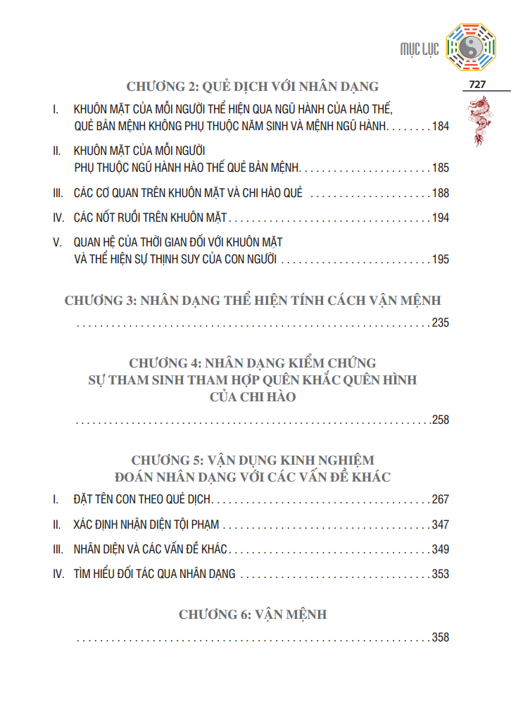 kinh dịch với nhân dạng và phong thuỷ (bìa cứng) - Ảnh 6