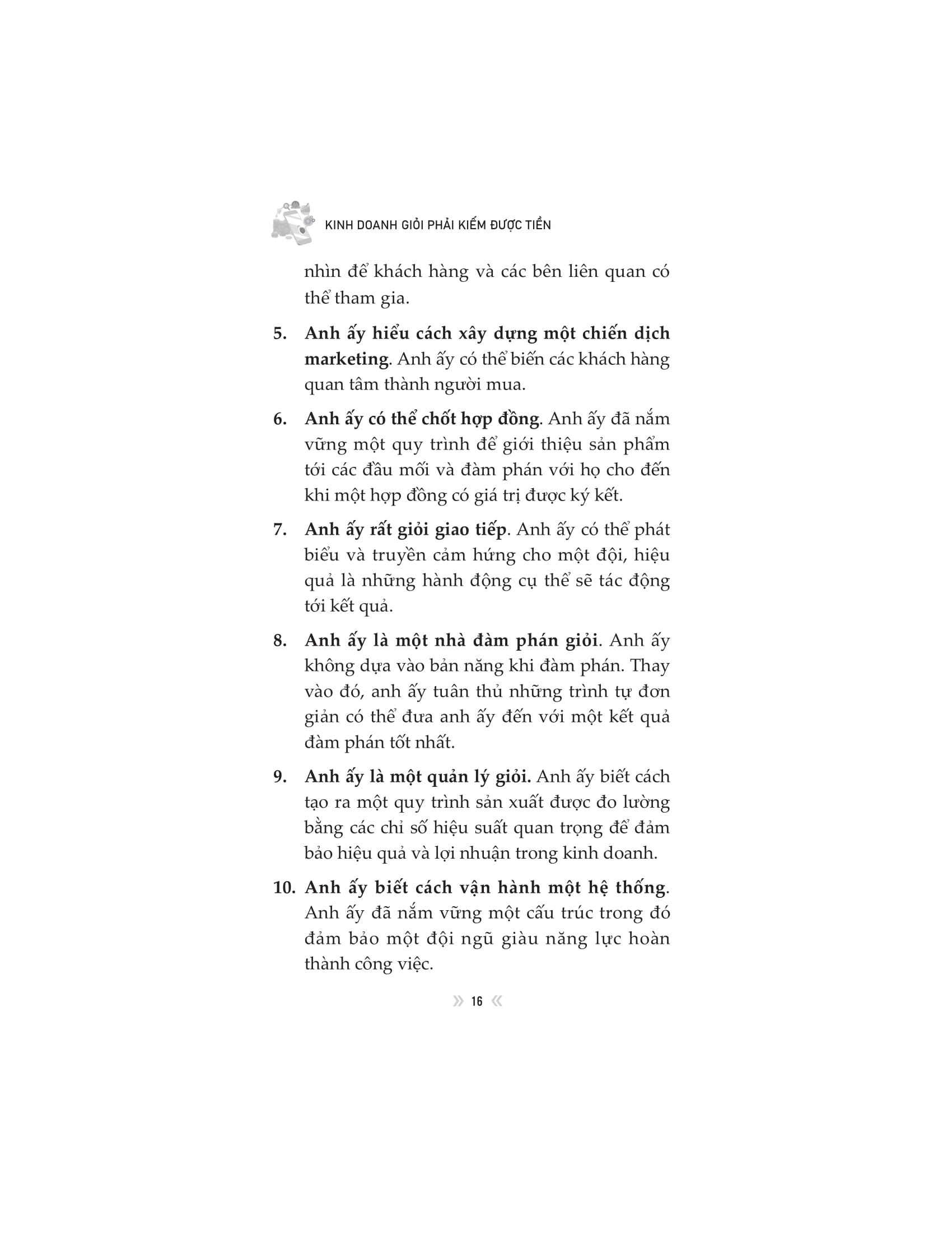 kinh doanh giỏi phải kiếm được tiền - Ảnh 7