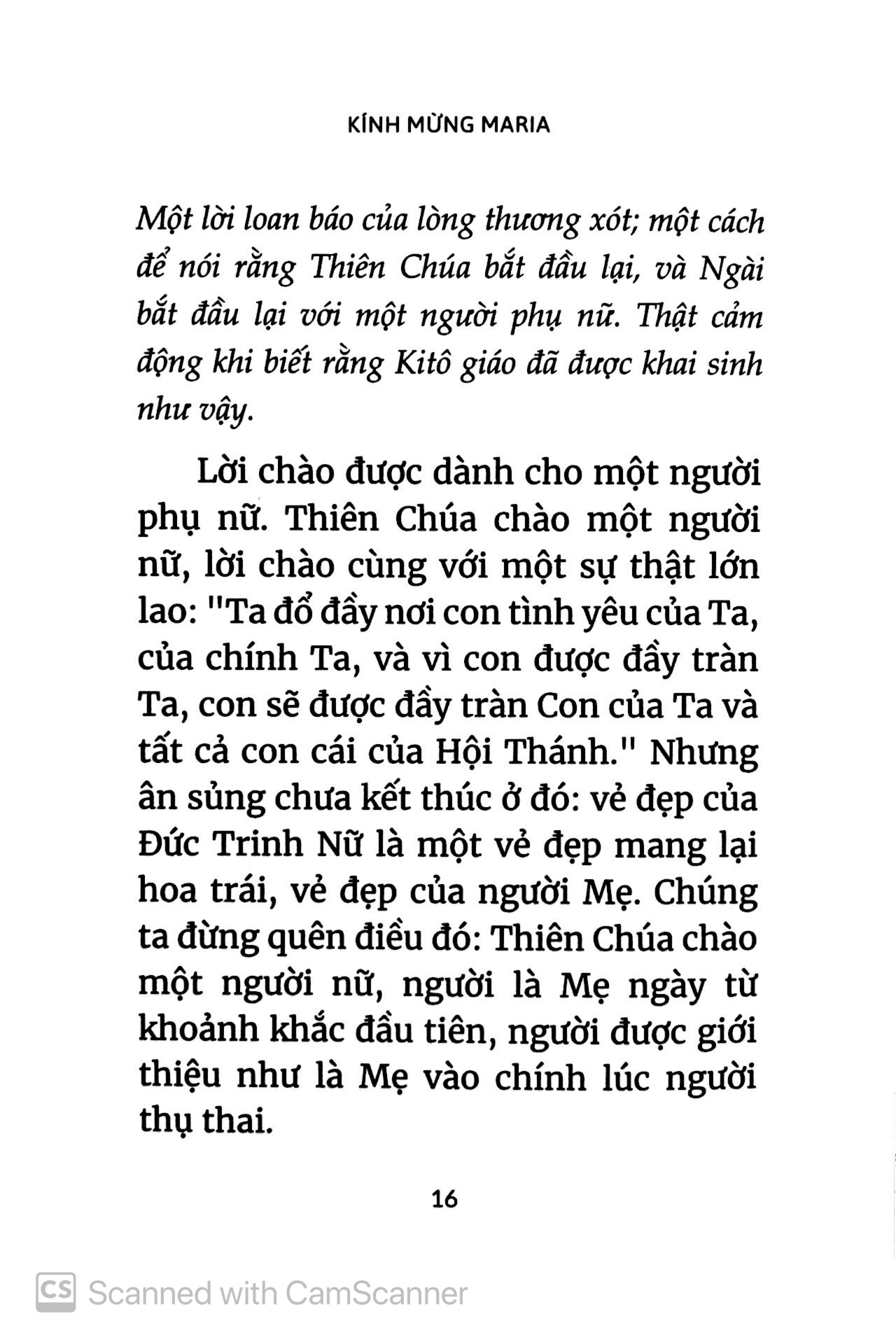 kinh kính mừng - một suy tư mới của đức giáo hoàng phanxicô - Ảnh 6