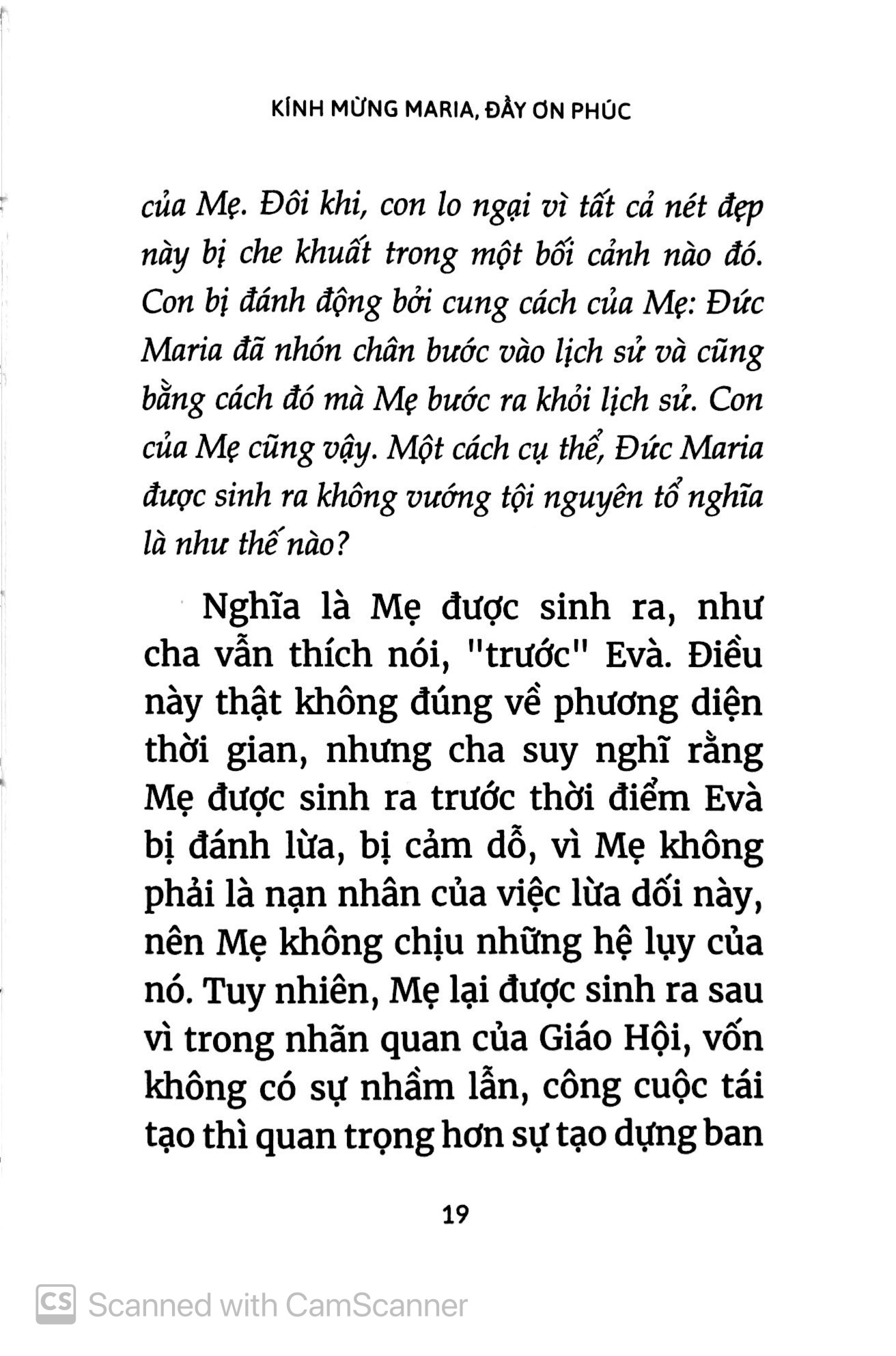 kinh kính mừng - một suy tư mới của đức giáo hoàng phanxicô - Ảnh 9