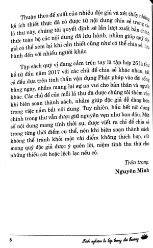 kinh nghiệm tu tập trong đời thường - Ảnh 5