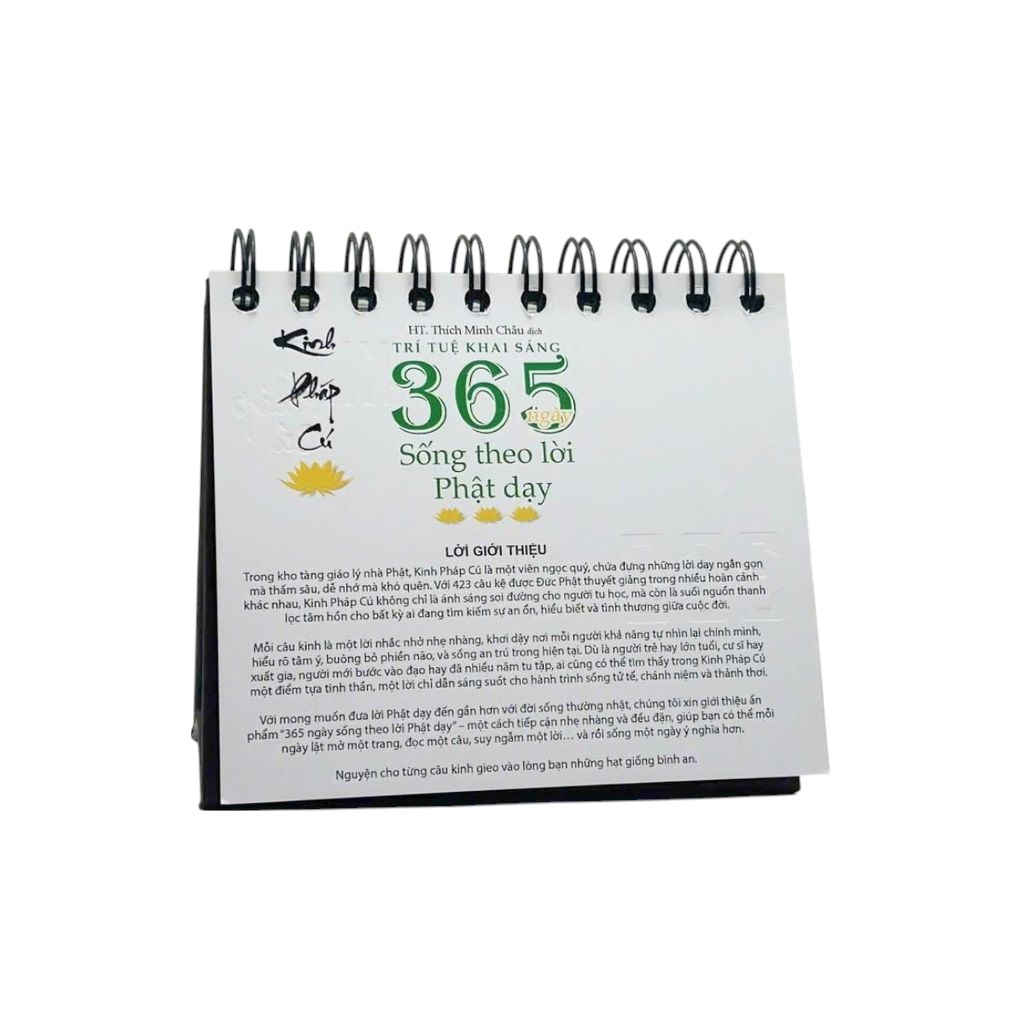 Kinh Pháp Cú - Trí Tuệ Khai Sáng - 365 Ngày Sống Theo Lời Phật Dạy - Ảnh 3