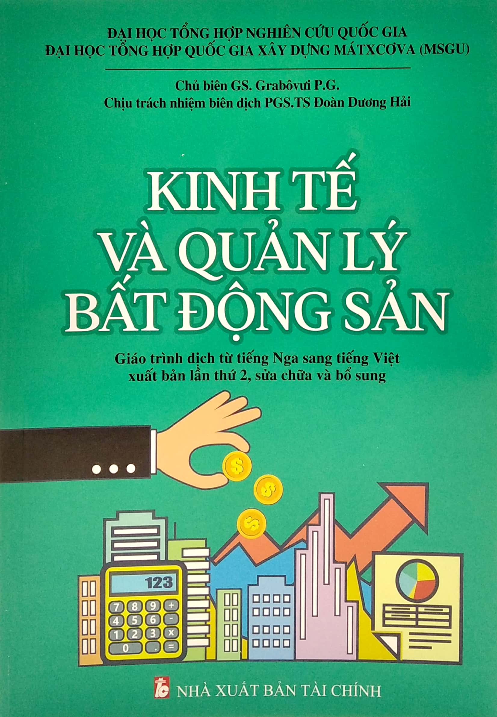 kinh tế và quản lý bất động sản - giáo trình dịch từ tiếng nga sang tiếng việt xuất bản lần thứ 2, sửa chữa và bổ sung - Ảnh 2