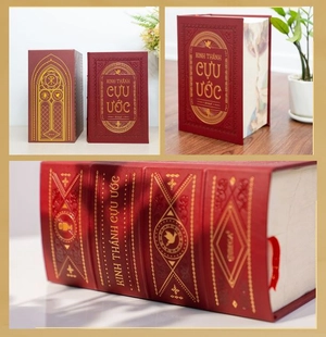 kinh thánh cựu ước - bản đặc biệt - bìa da - Ảnh 3