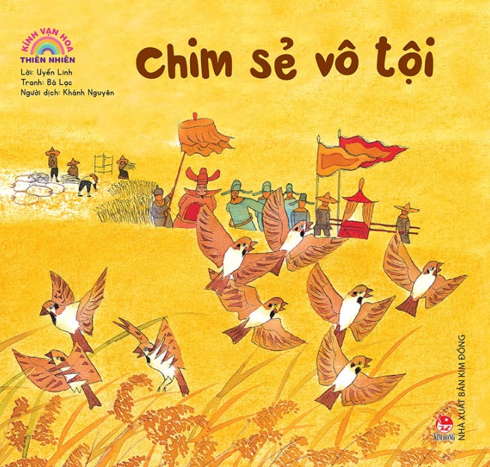 kính vạn hoa thiên nhiên - chim sẻ vô tội - Ảnh 2