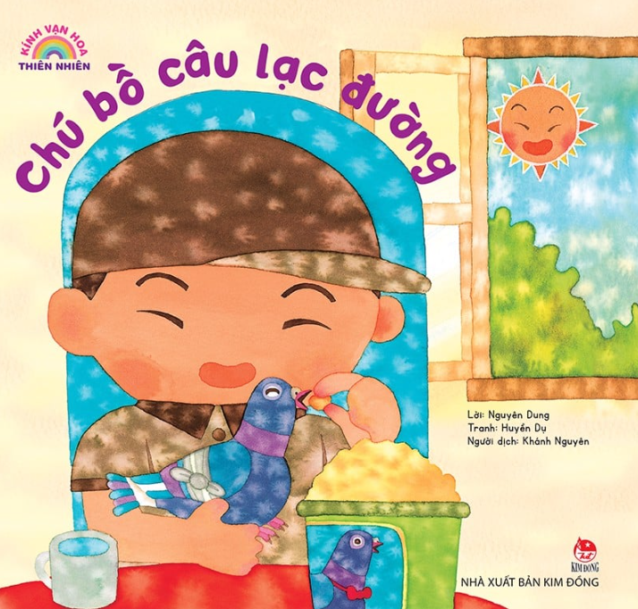 kính vạn hoa thiên nhiên - chú bồ câu lạc đường - Ảnh 2