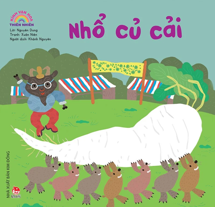 kính vạn hoa thiên nhiên - nhổ củ cải - Ảnh 2