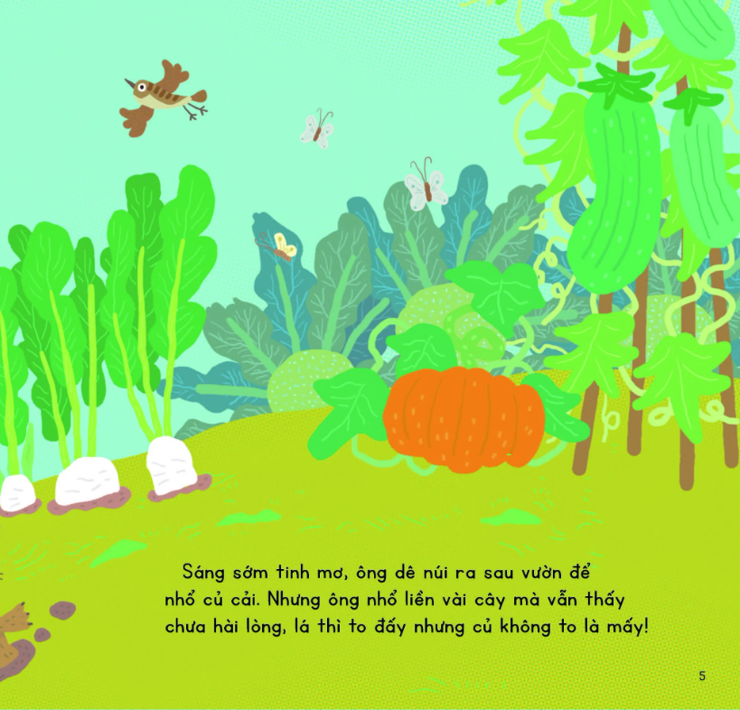 kính vạn hoa thiên nhiên - nhổ củ cải - Ảnh 4