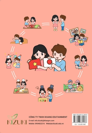 kizuki kids - tiếng nhật cho trẻ em việt nam - quyển 1 - Ảnh 3